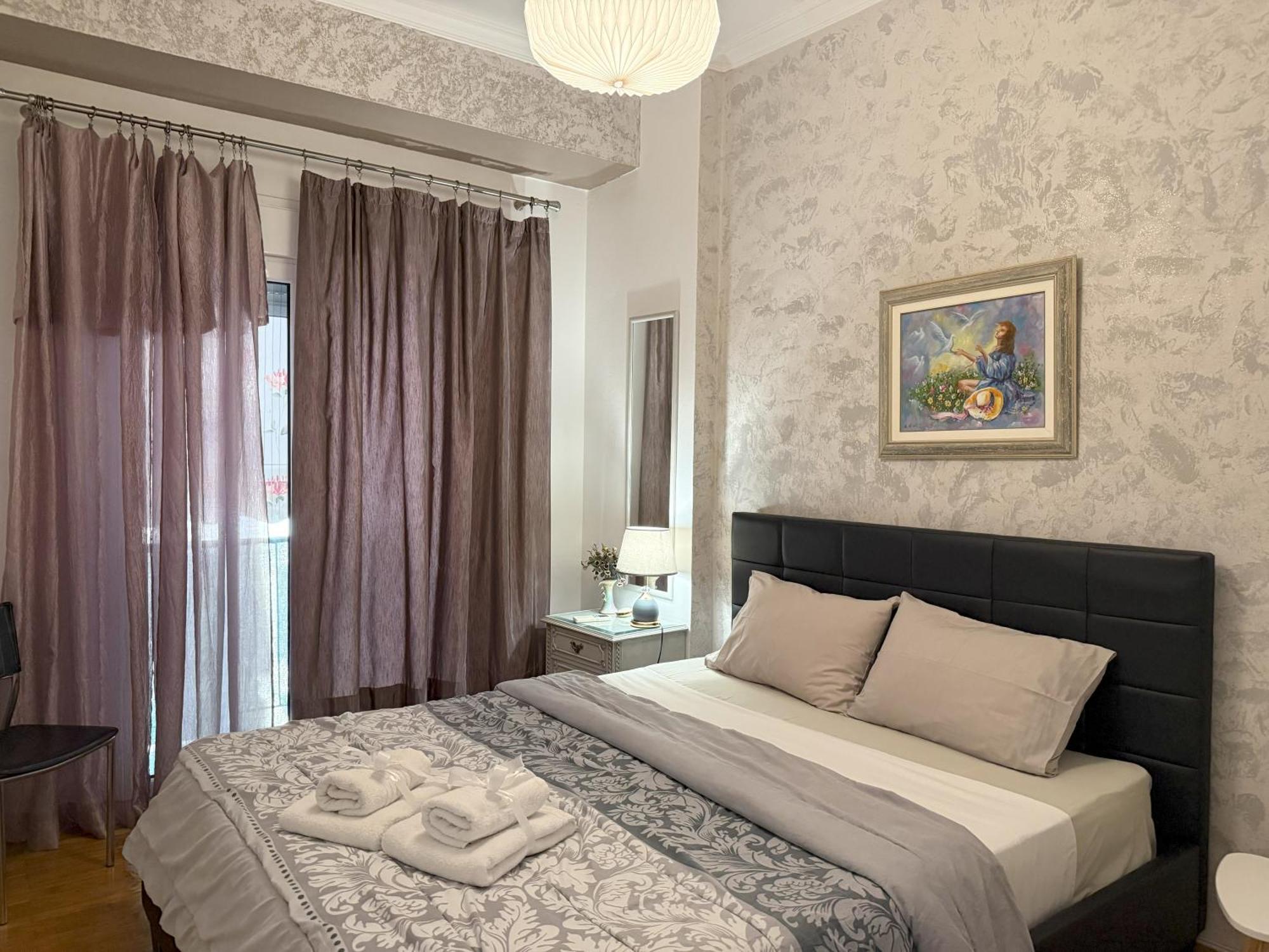 2 Bedrooms Apartment Center Of Athens 4 Min Subway المظهر الخارجي الصورة